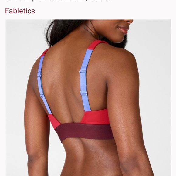 Fabletics ALL DAY EVERY DAY BRA II (PERSIMMON/BLAC
 size S - Picture 9 of 9